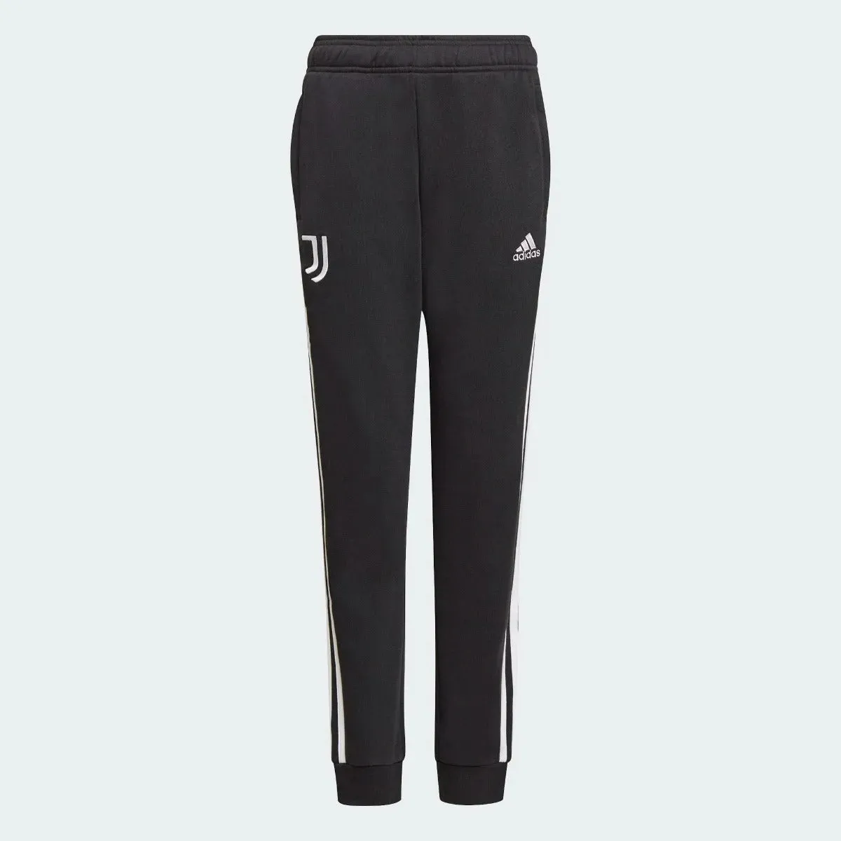 Adidas 2021-22 Juventus Youth Sweatpants - Black-White