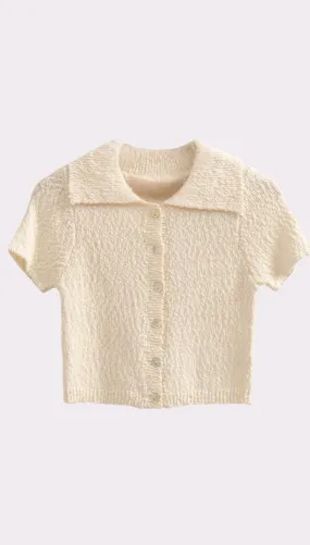 Cara Collared Knit Top