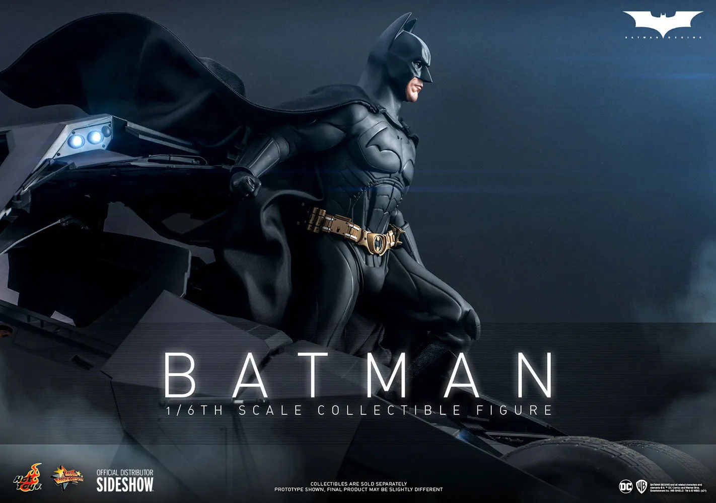 HOT TOYS - Dc Comics - Batman Begins Promo Edition 1:6 Action Doll