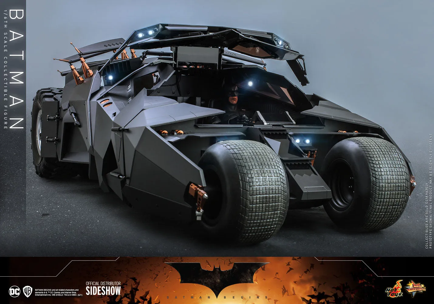 HOT TOYS - Dc Comics - Batman Begins Promo Edition 1:6 Action Doll