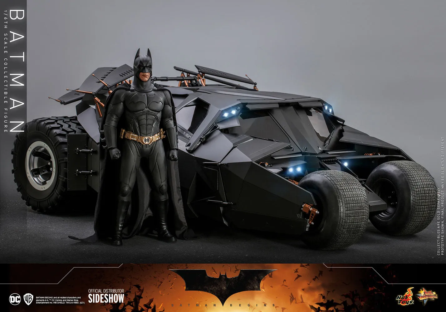 HOT TOYS - Dc Comics - Batman Begins Promo Edition 1:6 Action Doll