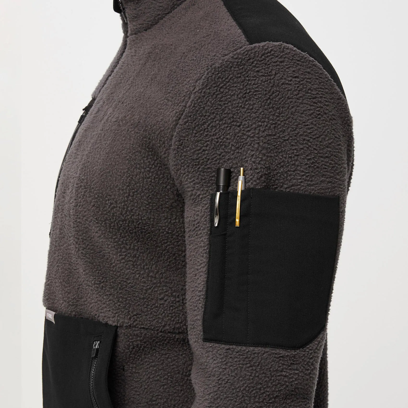 men's Dark Charcoal On-Shift™ - Sherpa Jacket