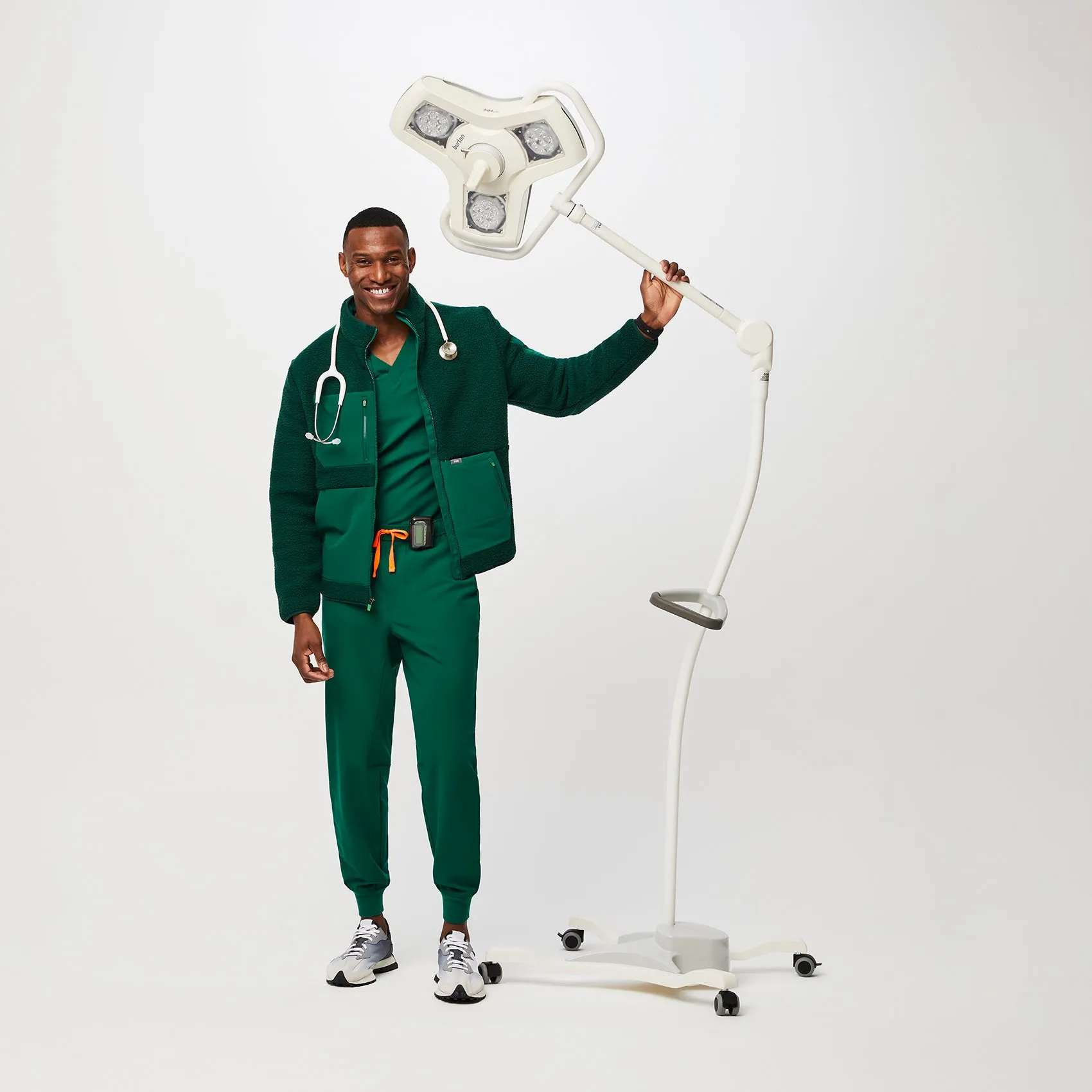 men's Hunter Green On-Shift™ - Sherpa Jacket