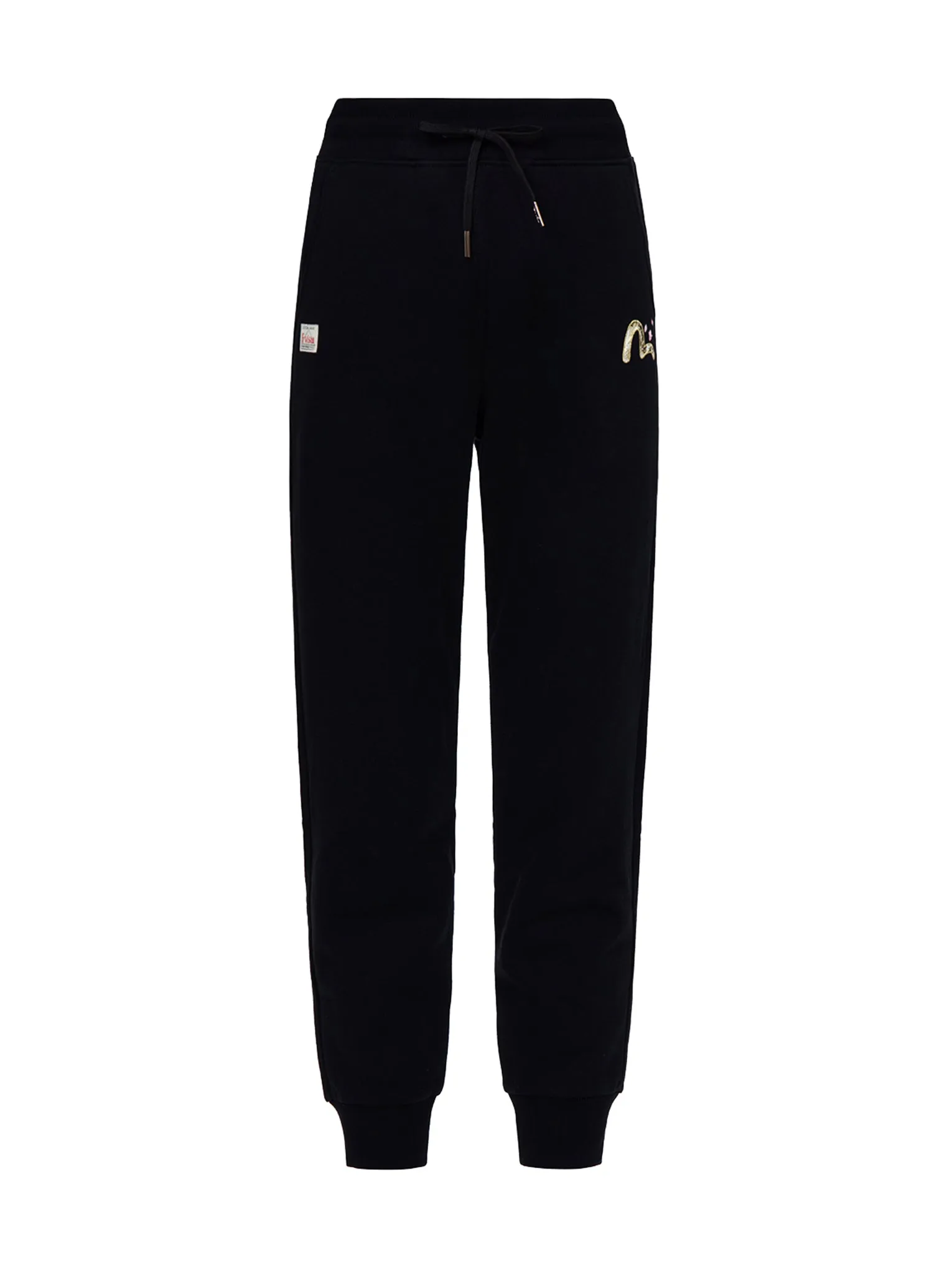 Seagull and Kamon Embroidery Sweatpants