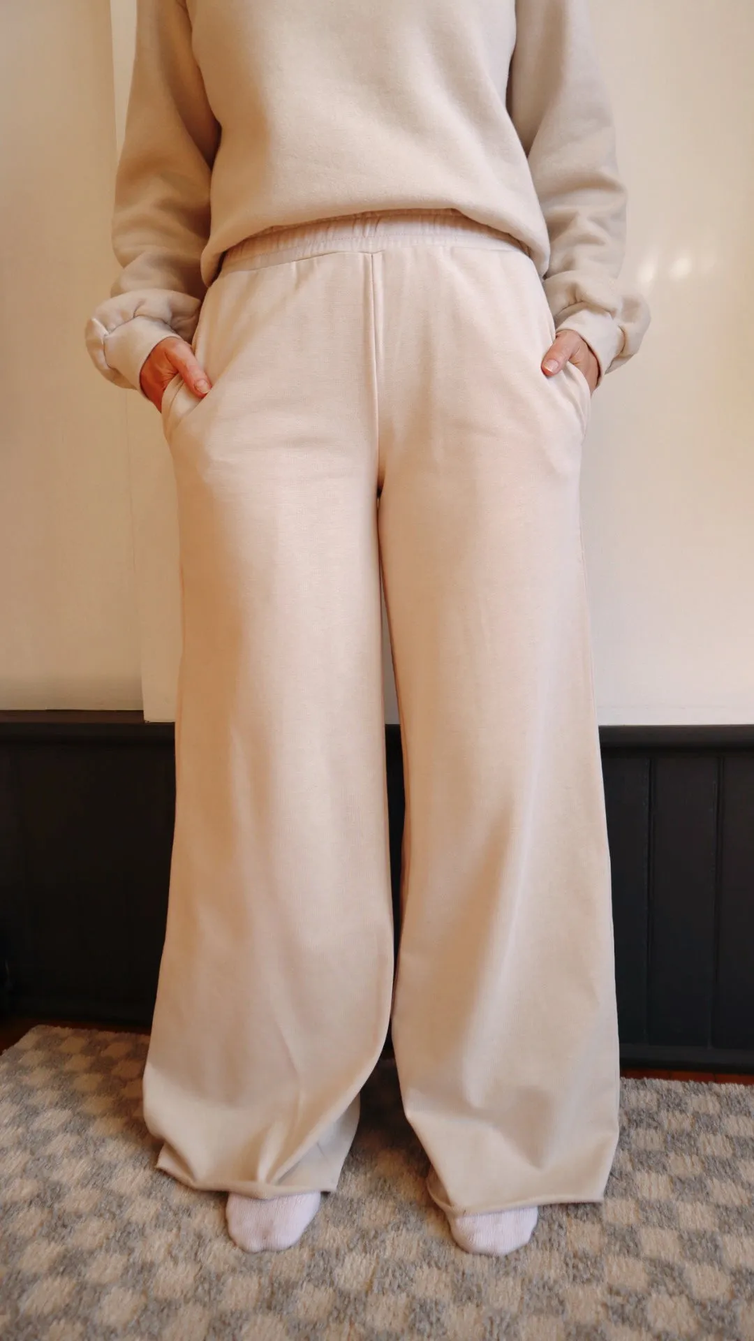 Wide Leg Cotton Sweatpant