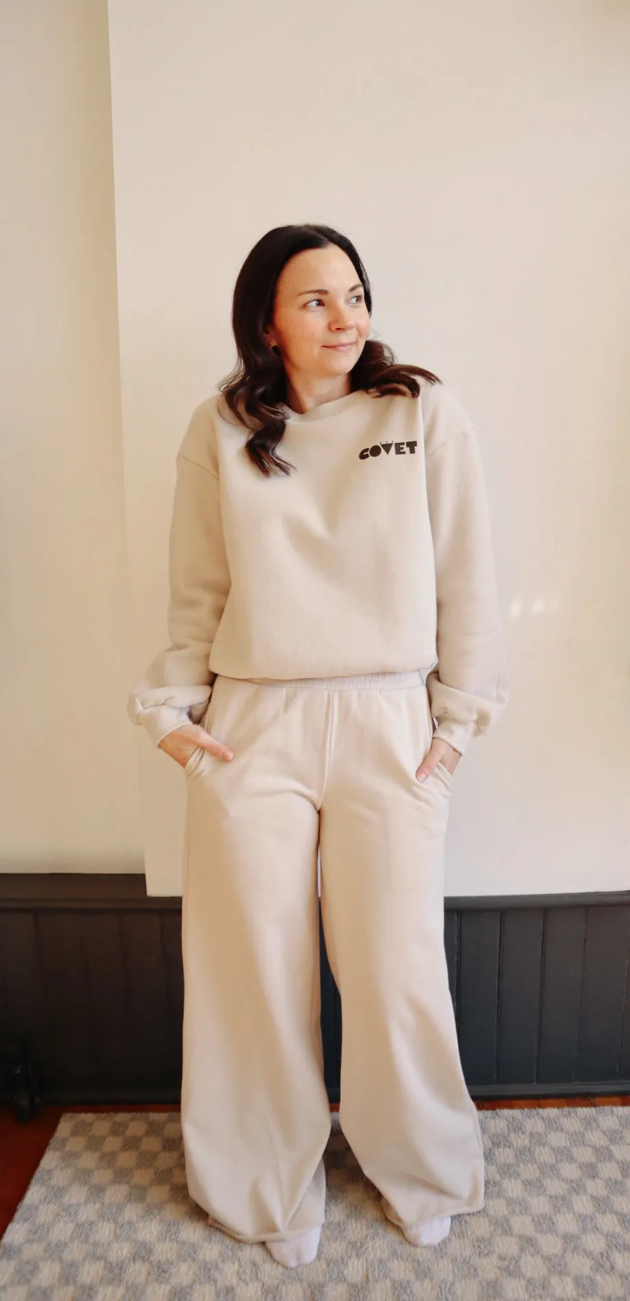 Wide Leg Cotton Sweatpant